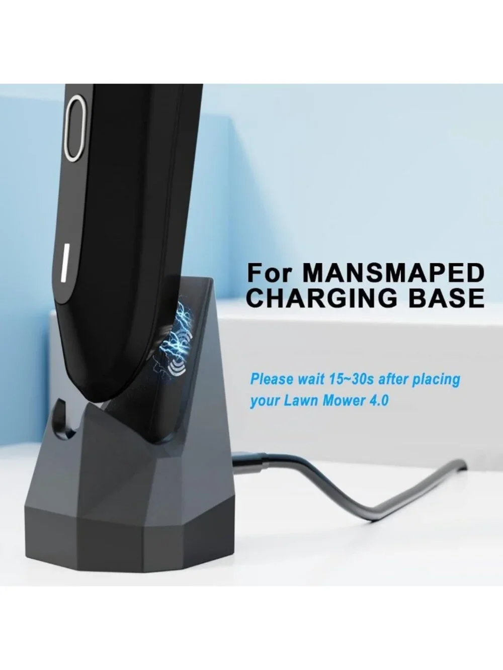 Replacement Charging Dock & AC Adapter for Wireless Electric Grooming Trimmer